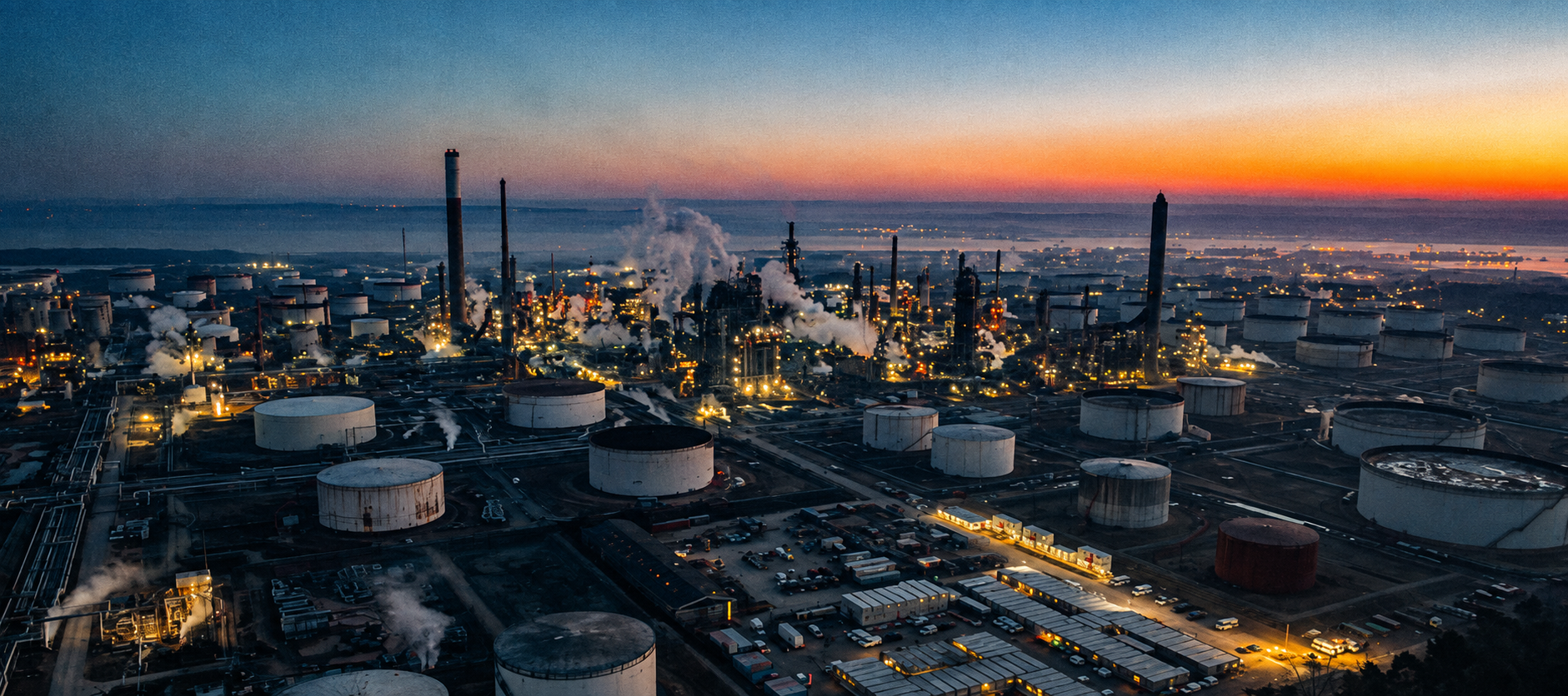 Energy sector consultants reviewing plans